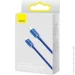 Baseus  Crystal Shine Series Fast Charging Cable Type-C to Type-C 100W 1.2m CAJY000603 Blue (2391108739)
