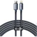 Baseus  Crystal Shine Series Fast Charging Data Cable Type-C to iP 20W 2m CAJY000301 Black (1684649223)