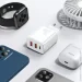 Baseus    Cube Fast Charger 2USB+ Type-C 30W P10111402213-00 White (2384540271)