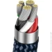 Baseus  Explorer Series Auto Power-Off Fast Charging Cable Type-C to Lightning 20W 2m CATS000103 Blue (2395555904)