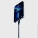  Baseus Flash USB-C - MicroUSB+ Lightning+ USB-C 100W 1.5m Blue (CASS030203)