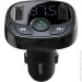 Baseus FM-  T-Typed Bluetooth MP3 Charger CCTM-B01 Black (1372906215)