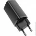   Baseus GaN2 Lite Quick Charger C+U 65W Black (CCGAN2L-B01)