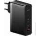   Baseus GaN5 Pro Fast Charger 2C+U 140W Black w/Type-C to Type-C cable (CCGP100201)