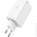   Baseus  GaN6 Pro Fast 2Type-C+ 2USB 65W +  Cable Type-C to Type-C 1m P10162701213-00 White (2686621277)