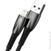 Baseus  Glimmer Series Fast Charging Cable USB to Lightning 2.4A 1m CADH000201 Black (2378233288)