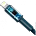 Baseus  High Density Braided Fast Charging Cable Type-C to Lightning PD 20W 1m CATLGD-03 Blue (1644031028)