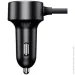 Baseus    High Efficiency Pro 1-for-2 Car Cigarette Lighter 30W C00455300121-00 (2365224352)
