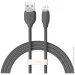 Baseus  Jelly Liquid Silica Gel Fast Charging Cable USB to Lightning 2.4A 2m CAGD000101 Black (1716906562)