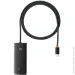 USB- Baseus  Lite Series 4-Port Type-C HUB Adapter Type-C to USB 3.0*4 1m WKQX030401 Black (1977349076)
