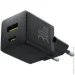   Baseus  Palm Fast Charger Type-C+ USB 30W  Cable Type-C to Type-C 60W 20V/3A 1m P1011160A113-01 Black (2689559037)