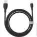 Baseus  Pudding Series Fast Charging Cable USB to Lightning 2.4A 2m P10355700111-01 Black (2378369309)