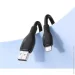 Baseus  Pudding Series Fast Charging Cable USB to Lightning 2.4A 2m P10355700111-01 Black (2378369309)