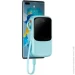  Baseus   Qpow Digital Display 10000 mAh 15W Type-C Edition 2022 Edition PPQD050003 Blue (1974268775)