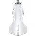   Baseus Rocket Dual-USB Car Charger White (CCALL-RK02)