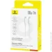Baseus  Silky Series Cable Type-C to Type-C 100W 1m P10377704213-00 White (2682475250)