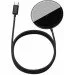    Baseus Simple Mini Magnetic Magsafe Wireless Charger 15W Black (WXJK-F01)