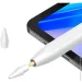 Baseus  Smooth Writing 2 Series Dual Charging Stylus SXBC080102 White (2693599310)
