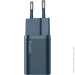 Baseus    Super Si 1Type-C + Cable Type-C  Lightning 20W TZCCSUP-B03 Blue (1554122263)