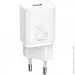  Baseus Super Silicone PD Charger 25W + Type-C to Type-C (TZCCSUP-L02)