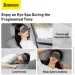    Baseus    Thermal Series Eye Cover 2 Packs of Hot Compress Patches for Replacement Grey (1605851598)