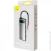USB- Baseus Metal Gleam Series 7-in-1 (2xUSB3.0 +  4KHD +  Type-C +  Type-C PD+  TF +  SD) gray (WKWG020113)