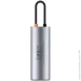 Baseus USB- Metal Gleam Series 7-Port (Type-C to HDMI4K@60Hz*1+ USB3.0*3+ PD*1+ SD/TF*1) B00030708811-00 Grey (2612017663)