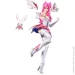 Beast Kingdom Գ LEAGUE OF LEGENDS Star Guardian Kai'Sa (˳ ) 19  (DAH-068)