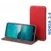 - Becover Exclusive  Nokia 3.4 Burgundy Red (705731)