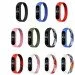  Elastic Nylon Style BeCover  Xiaomi Mi Smart Band 5 / Mi Smart Band 6 (Size M) Red-White (706148)