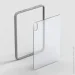 - Transparancy Shell Edge Gray BeCover  Apple iPad Mini 7 2024 (712928)