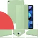  - Tri Fold Soft TPU Silicone BeCover  Apple iPad Air (4/5) 2020/2022 10.9" Green (711131)
