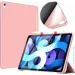  - Tri Fold Soft TPU Silicone BeCover  Apple iPad Air (4/5) 2020/2022 10.9" Pink (711133)