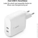   Belkin Boost Up Charge Dual 40W White (WCB006VFWH)
