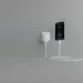  Belkin USB--Lightning, BRAIDED SILICONE, 1m, white (CAA011BT1MWH)