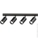 Berger  4x40  GU10  4001-SL-4 Black