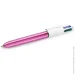 BIC   4 Colours Shine Pink