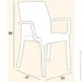 Bica Verona 86x59x57  