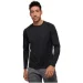  Black Diamond Switch M Heritage Wordmark LS Tee Black M (1033-BD 75309002Med1)