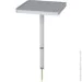  Bo-Camp Peg Table 26x26 cm Grey (1402722)