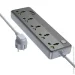   BOROFONE BAC4A Lord 5 position socket(1C3A)(EU) Black (6941991111488)