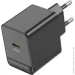    BOROFONE BAS13A Erudite single port PD20W charger(EU) Black (6941991104855)
