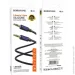   BOROFONE BL20 True sound silicone audio cable AUX Black (6941991114373)