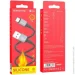 Borofone BX83 Famous USB Type-A Type-C 3 A 1m Black (6974443386417)