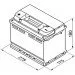   Bosch 74Ah (+ /-) S4009 (680EN) (0092S40090)