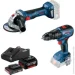   Bosch GWS180-LI - GSB 18V-50   24 (0.615.990.M8S)