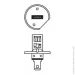   Bosch Pure Light H1 55W 12V P14,5s 1 . (1 987 302 011)