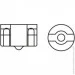   Bosch W3x16d 12V 21W 1 . (1 987 302 251)