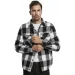 Brandit  Lumber Jacket - White/Black S (10942)
