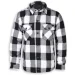 Brandit  Lumber Jacket - White/Black S (10942)